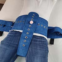 CEINTURE ABDOMINALE AU LIT A MAINTIEN PELVIEN INTEGRE TAILLE L