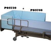 CALE DE PROTECTION MATELASSEE POUR PIEDS ET TETE DE LIT