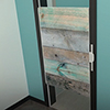 Porte de sanitaires souple SoftDoor