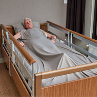 DRAP HOUSSE DE SECURITE DE MAINTIEN AU LIT NON FEU COUCHAGE DE SECURITE
