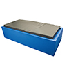 Lit monobloc mousse avec encadrement