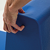 Chaise Forta avec accoudoirs